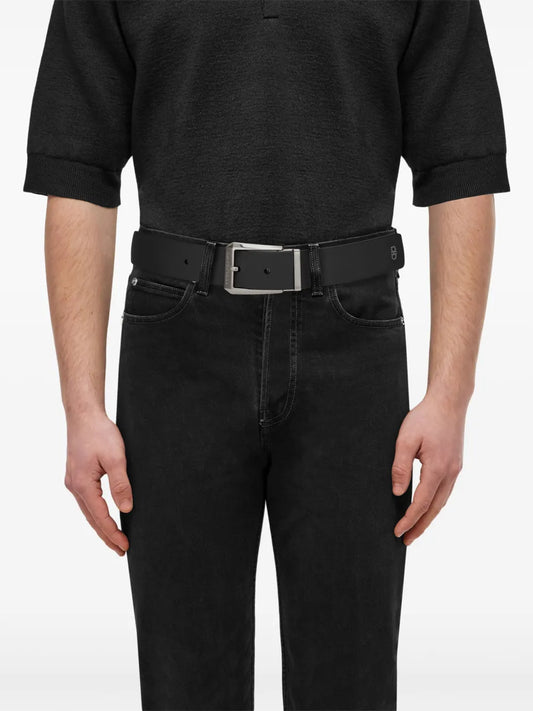ceinture Ferragamo réversible à logo gravé