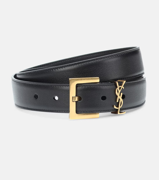 Ceinture YSL en cuir