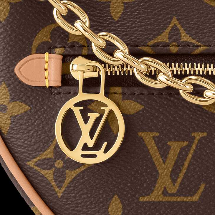 LV Sac Loop marron - vue 5