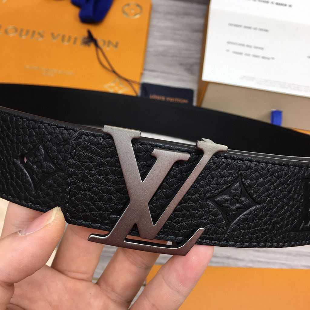 LV Initiales Ceinture Noir - vue 4