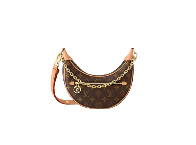 LV Sac Loop marron - vue 1