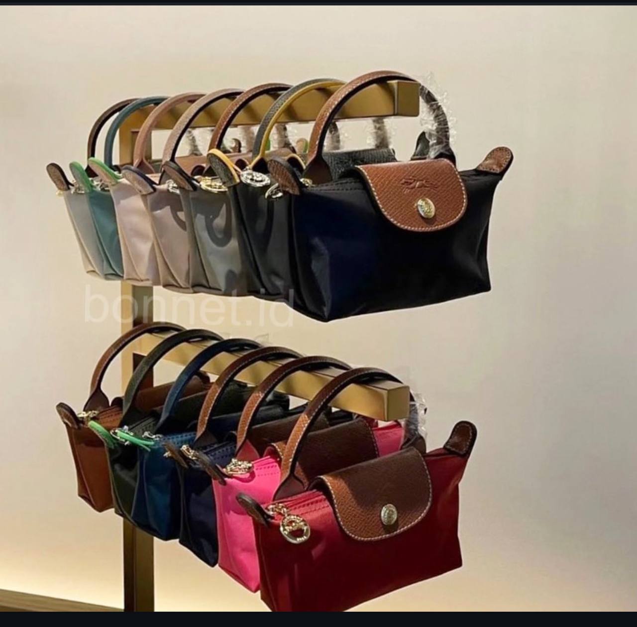 Longchamp Le Pliage trousse cosmetiques 2 - vue 5