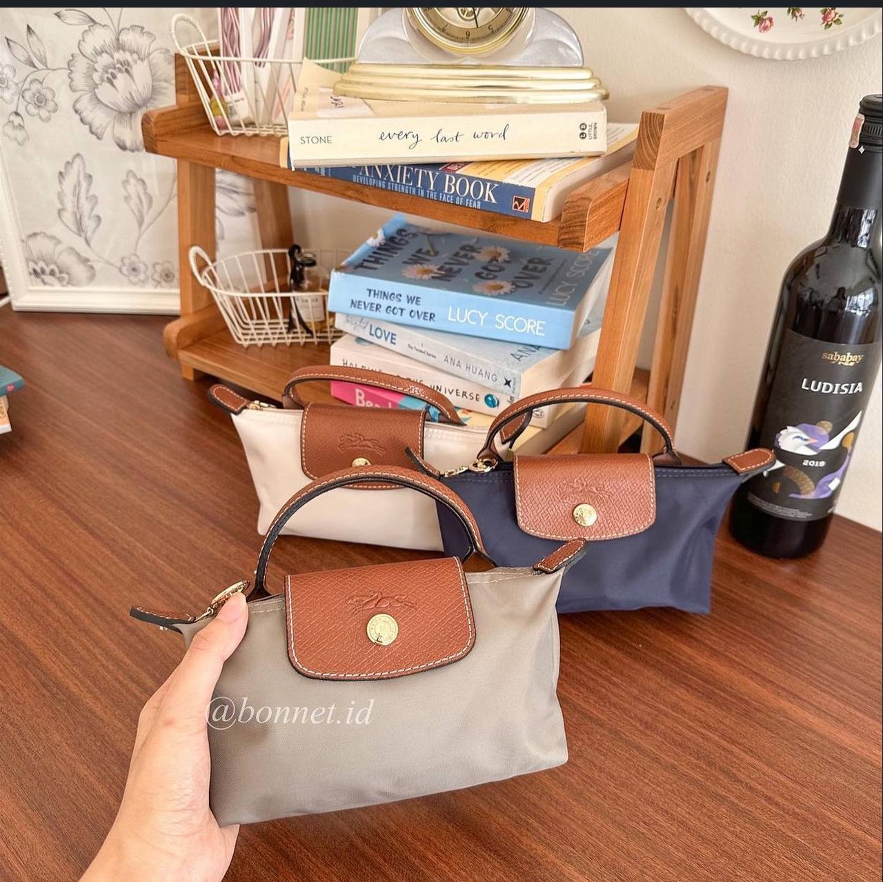 Longchamp Le Pliage trousse cosmetiques - vue 4