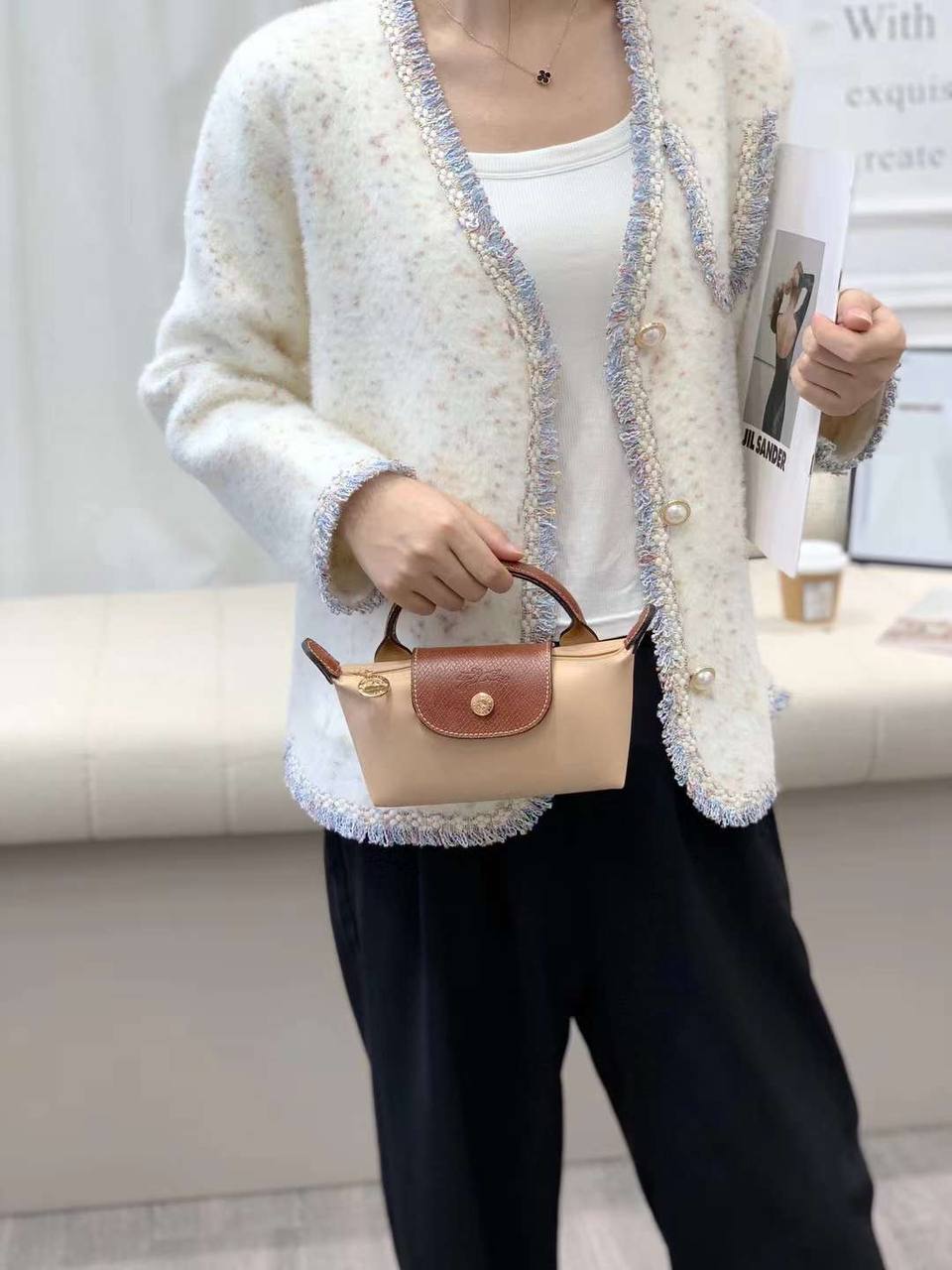 Longchamp Le Pliage trousse cosmetiques - vue 2