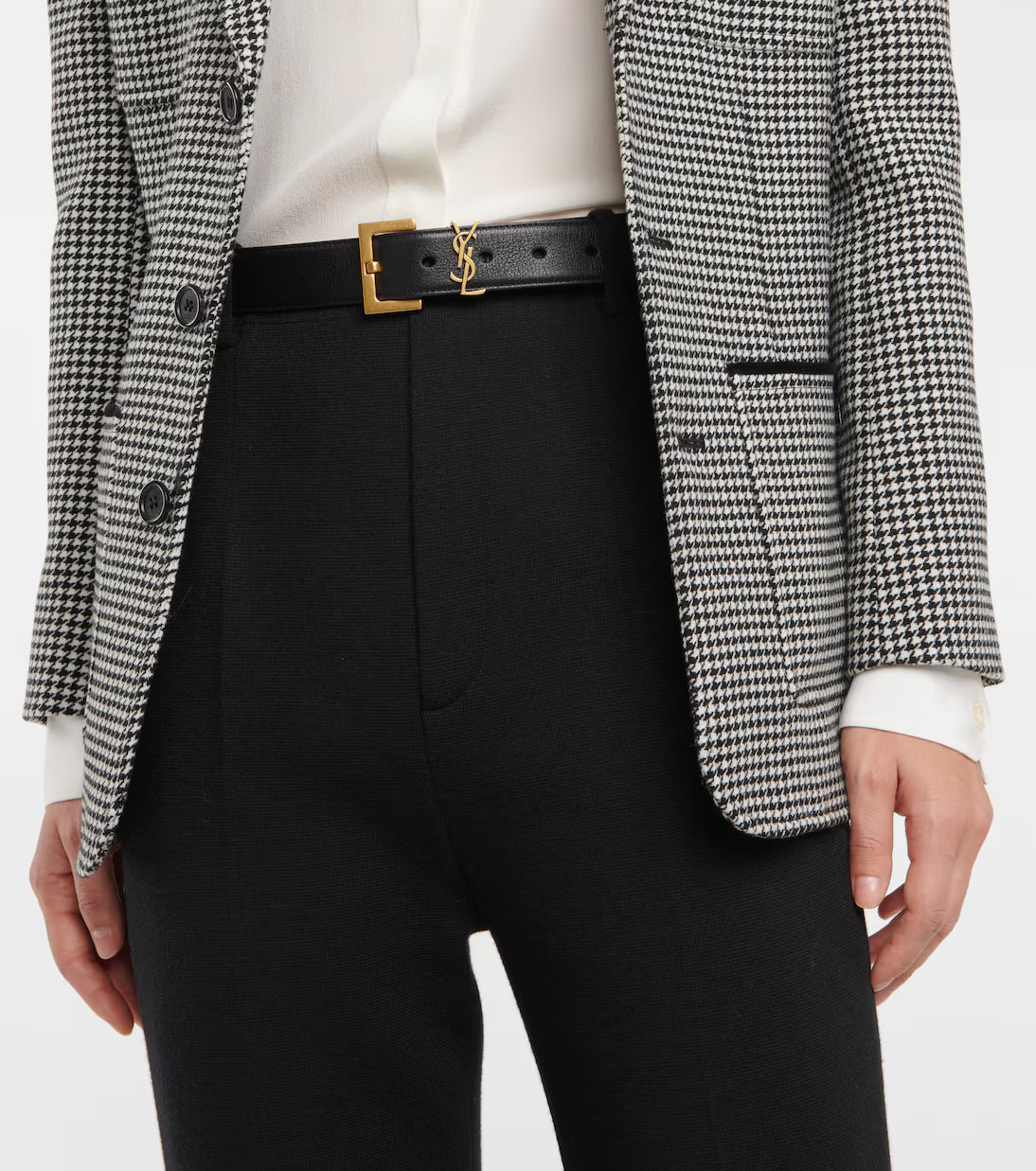 Ceinture YSL en cuir