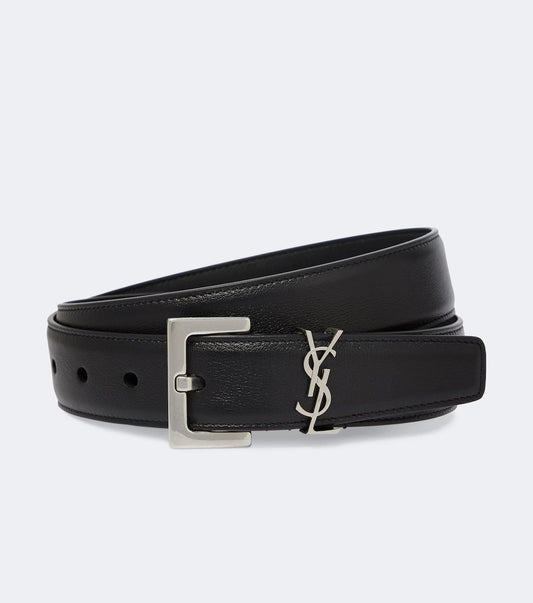 Ceinture YSL en cuir