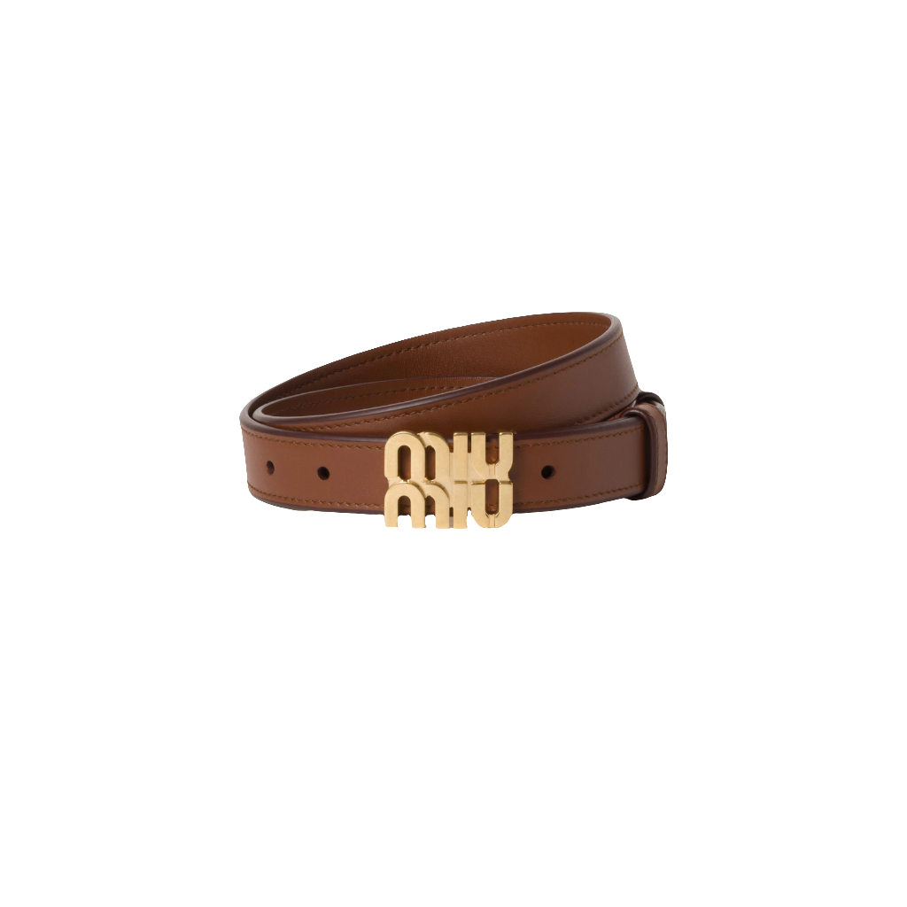 Miu Miu Ceinture Marron - vue 1