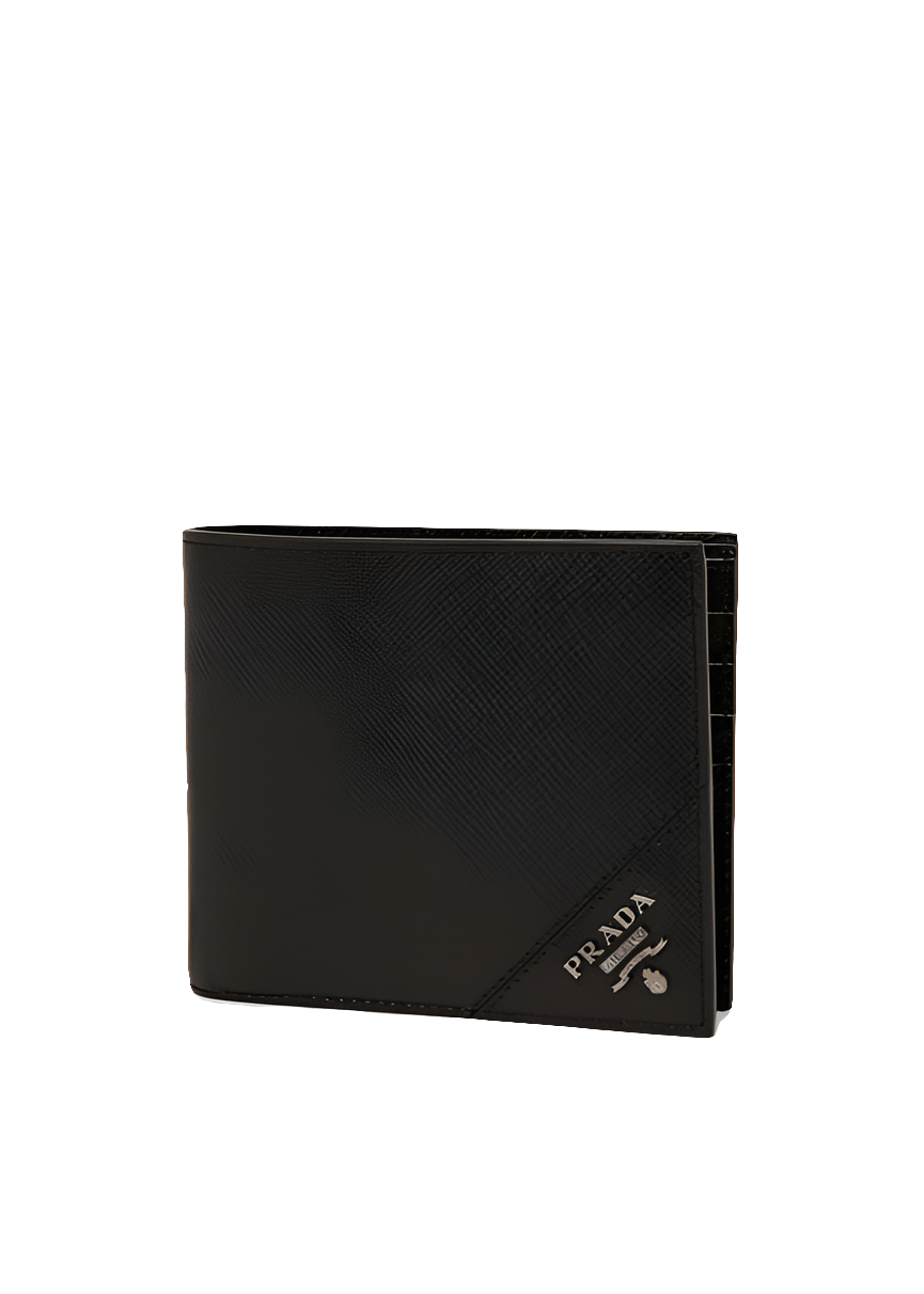 Prada bi-fold wallet - vue 1
