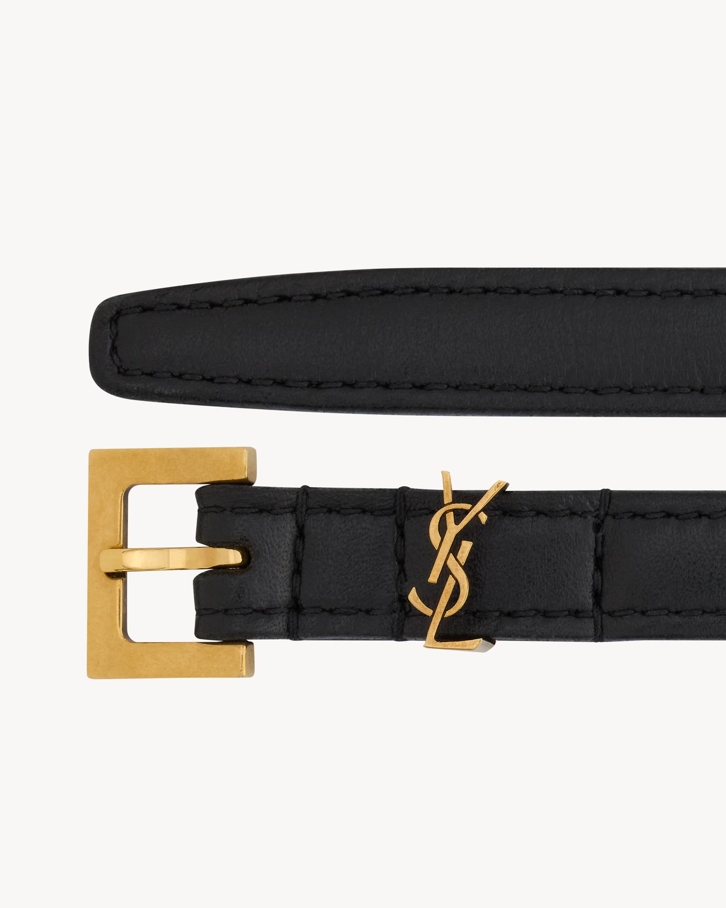 Ceinture YSL en cuir