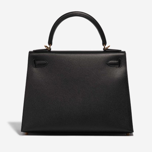 HRMS Kelly 28 Epsom Noir - vue 3