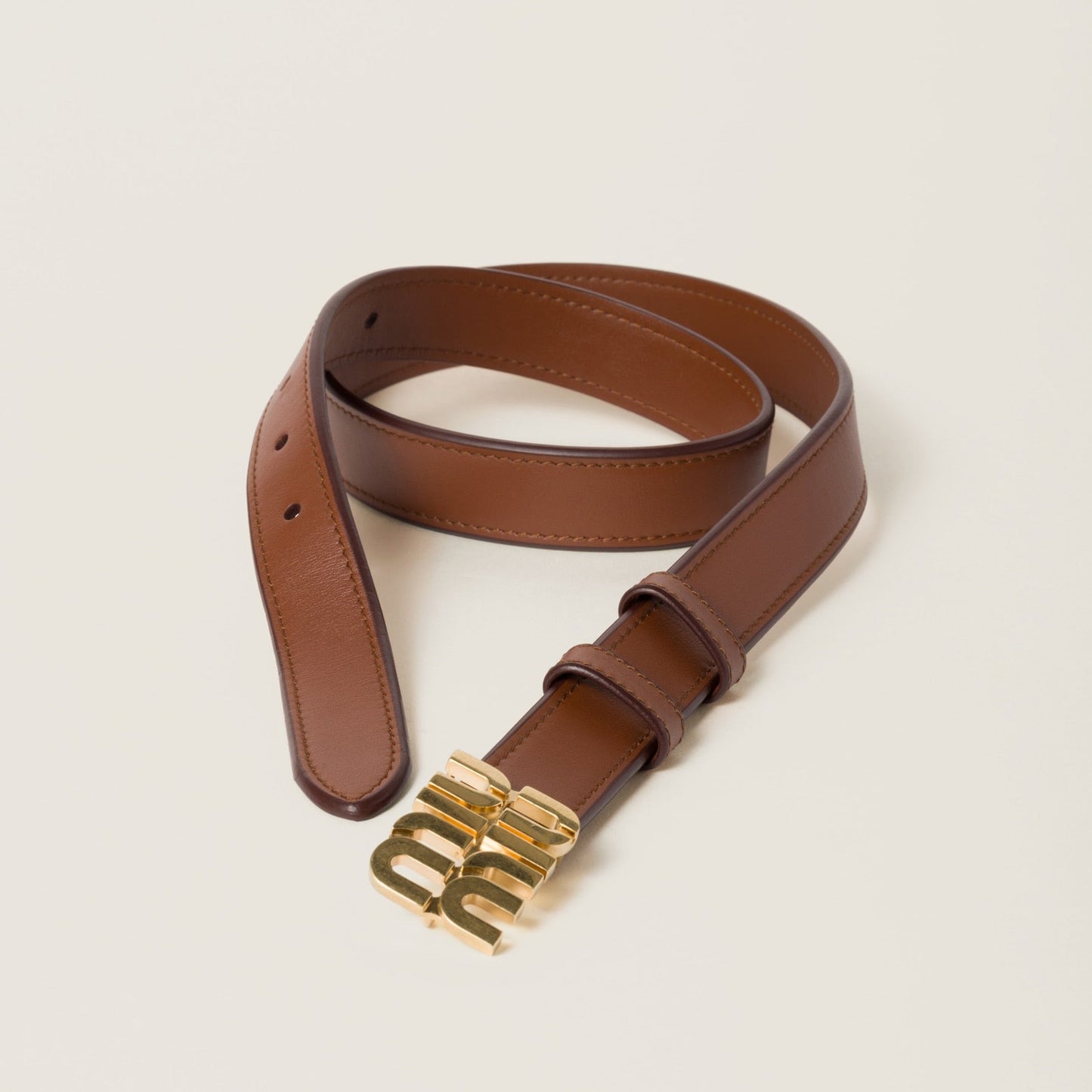 Miu Miu Ceinture Marron - vue 2