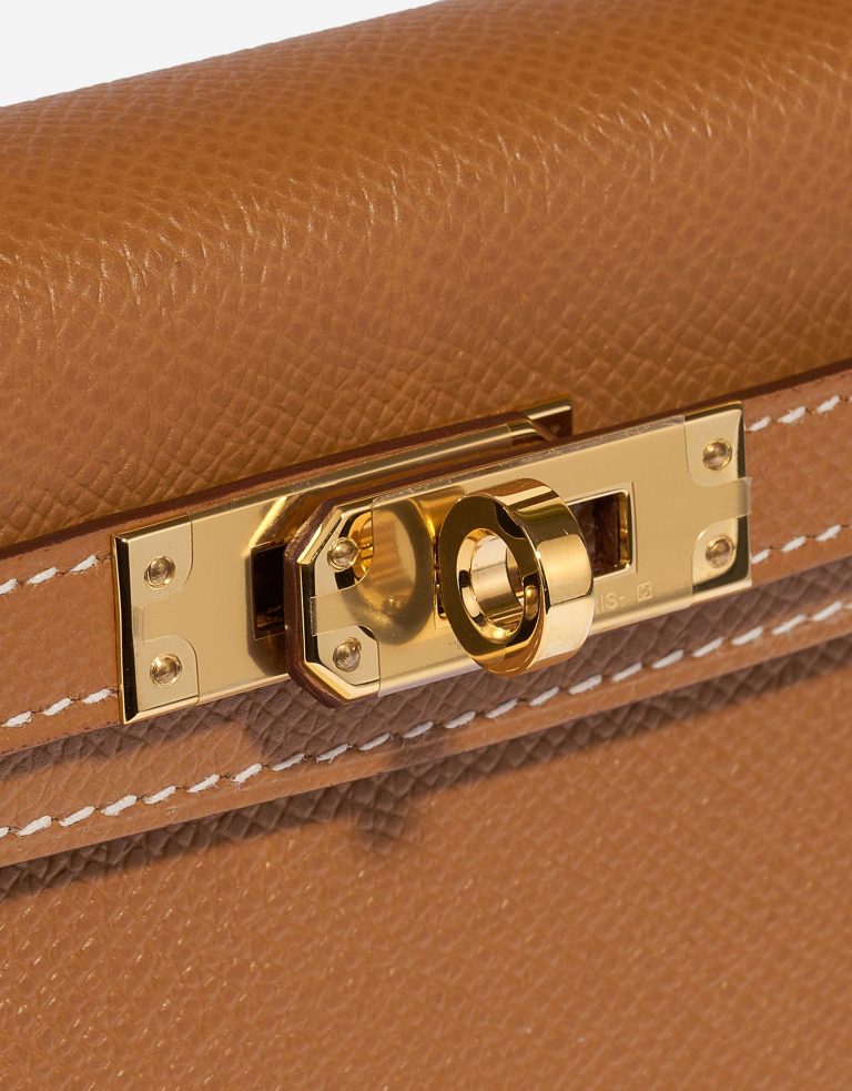 Hermes Kelly Mini Epsom Gold - vue 7
