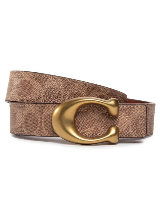 Ceinture reversible sculptee signature