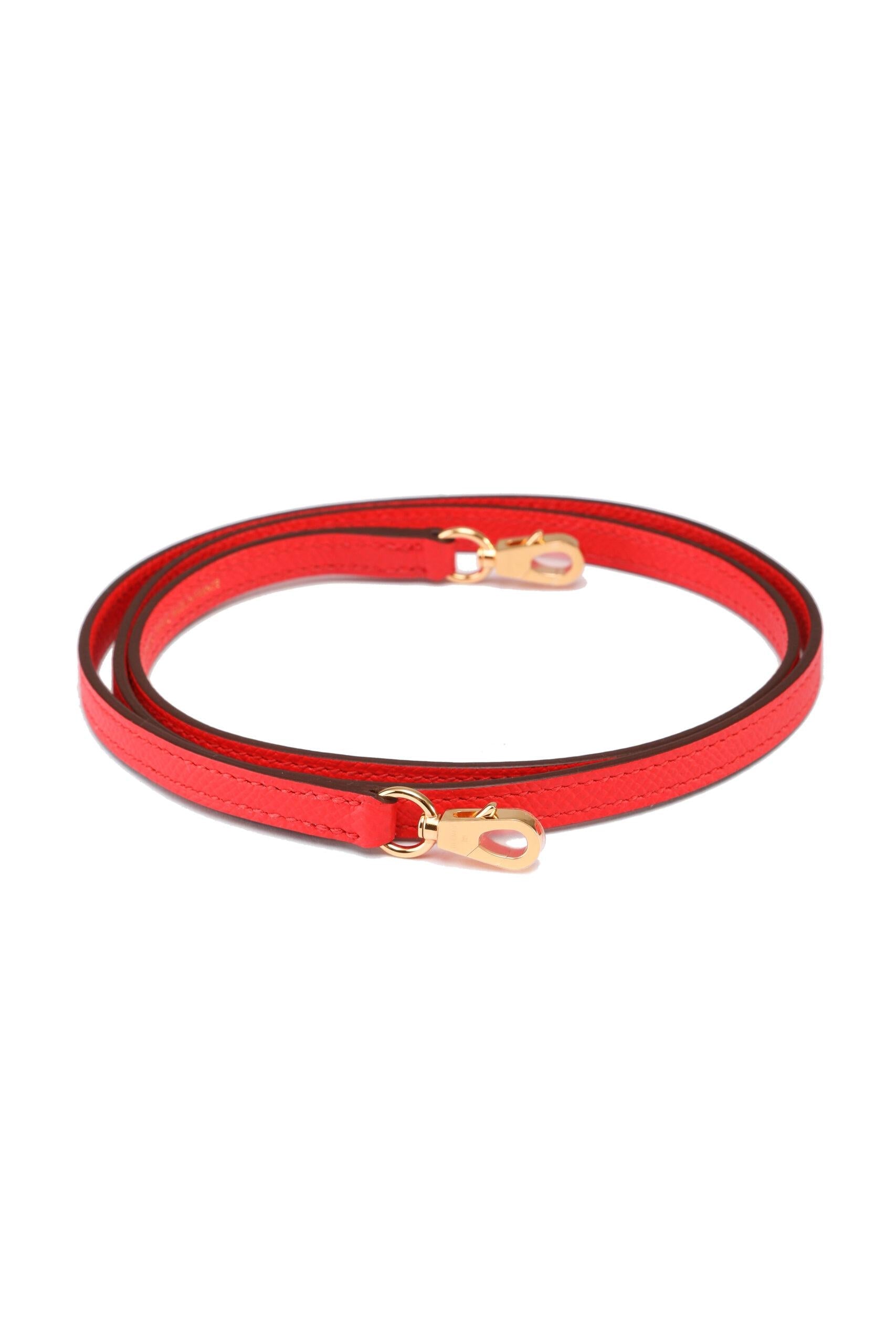 Hermes Mini Kelly 20 Rouge - vue 7