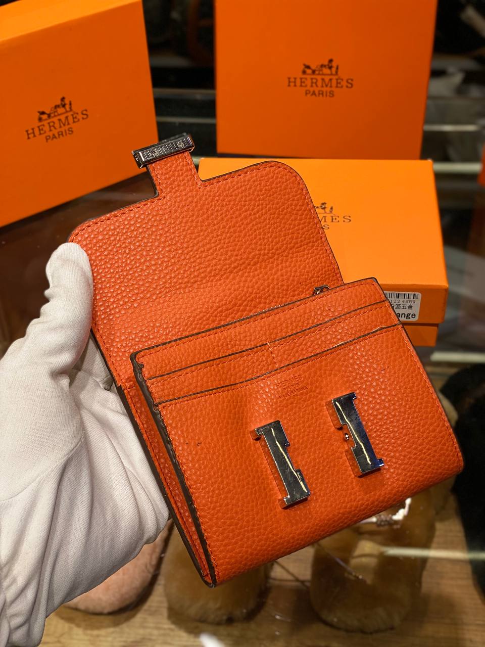 HRMS Constance Slim wallet - vue 4