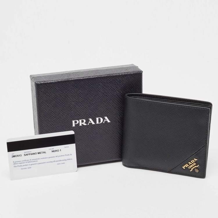 Prada bi-fold wallet - vue 4