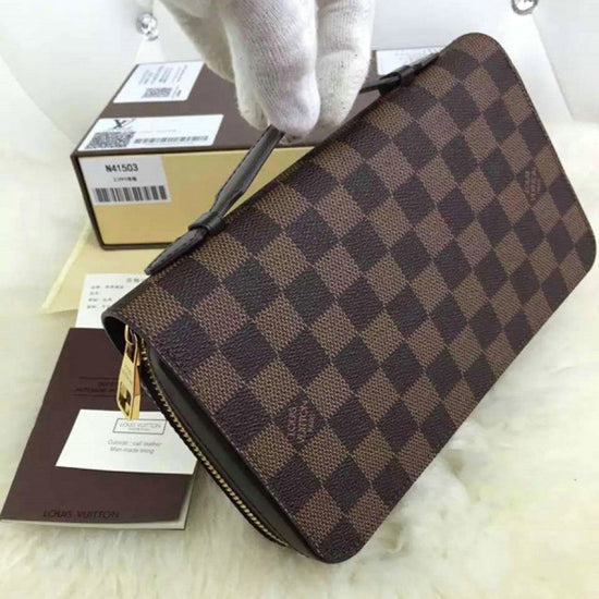 LV Zippy XL Damier Ebene - vue 3