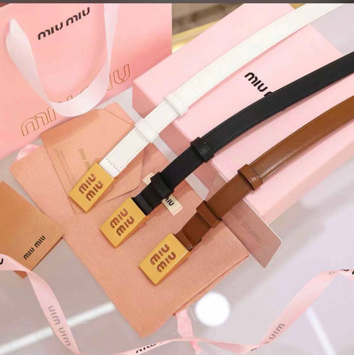 Ceinture Miu Miu Belt 2 - vue 3
