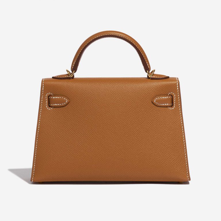Hermes Kelly Mini Epsom Gold - vue 4